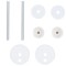 Capace WC, 2 buc., MDF, model bambus - 8