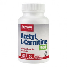 Acetyl L-Carnitine 500mg, 60cps, Jarrow Formulas foto