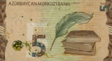 AZERBAIDJAN █ bancnota █ 5 Manat █ 2020 (2021) █ UNC █ necirculata