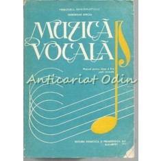 Muzica Vocala. Manual Pentru Clasa a X-a, Scoli Normale - Gheorghe Bercea