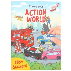 Carte cu stickere, Depesche, Action World