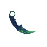 Cumpara ieftin Cutit Karambit pentru antrenament VV-2837 verde fara tais