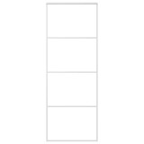 Cumpara ieftin Usa glisanta, alb, 76x205 cm, sticla mata ESG si aluminiu