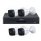 Kit supraveghere basic Dahua 4 camere 5MP, IR 30m, lentila fixa 2.8mm, DVR 4 canale, inteligenta artificiala SafetyGuard Surveillance