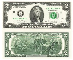 Statele Unite ale Americii USA SUA 2 Dolari 2017A ( Dallas, TX ) K P-545k UNC