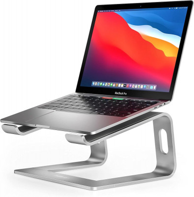 Suport pentru laptop Naxy, Suport ergonomic din aluminiu pentru computer pentru foto