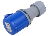 Conector alimentare AC 16A IEC 60309 IP44 mufă mamă 3 pini