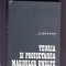 TEORIA SI PROIECTAREA MASINILOR UNELTE