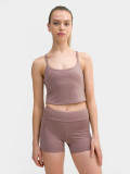 Cumpara ieftin Crop-top de yoga din materiale reciclate pentru femei, 4F Sportswear