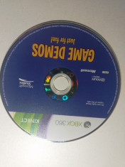 Joc XBOX 360 Game Demos - Kinect - G foto