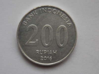 200 RUPIAH 2016 INDONEZIA foto
