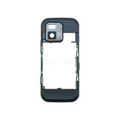 Nokia N97 mini Middlecover Cherry Black foto