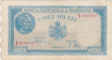 ROMANIA 5000 LEI Decembrie 1945 aVF