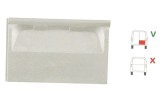 Panou reparatie usa VW TRANSPORTER (T4)/CARAVELLE/MULTIVAN, 07.1990-.2003 modele cu 2 usi spate, partea dreapta, usa spate ; inaltime 412 mm ; cu o n