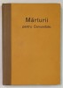 Marturii Pentru Comunitate E.G. White 1924, Crestinism, Editie Originala, Legatura Cartonata