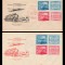 1949 Romania - 2 FDC Conferinta de constituire a UIMT (dt + ndt), LP 258 a