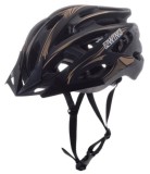 Casca ciclisti MTB Awina, marime M (55 cm-58 cm), culoare nergru/auriu Cod:AWR0464