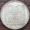 (A629) MONEDA DIN ARGINT FRANTA - 10 FRANCS FRANCI 1932, 10 GRAME, PURITATE 680