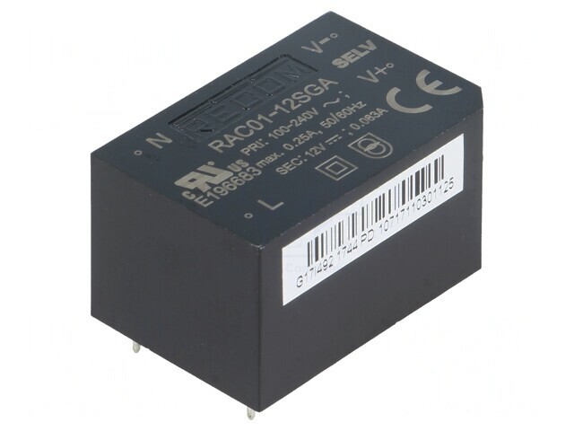 Convertor AC/DC 12V 1W