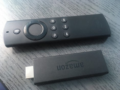 AMAZON FIRE STICK 2ND GENERATION+TELECOMANDA+ALIMENTATOR.CITITI ANUNTUL ATENT! foto