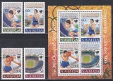 Samoa 1988 - Jocurile Olimpice &ndash; Seul, Serie + Bloc, MNH