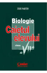 Biologie - Clasa 7 - Caiet - Zoe Partin foto