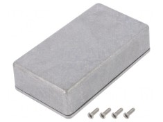 Carcasa universala aluminiu 64x115x30 mm naturala foto