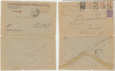 Intreg postal oficial Austria pt Bucovina circulat 1921 Ferdinand &amp;amp; ambele fe?e foto