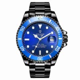 Tevise Ceas barbatesc de mana Mecanic Elegant Automatic Negru Albastru