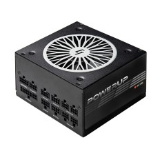 SURSA Chieftec Chieftronic PowerUp 750 W, modulara, certificare 80 Plus Gold, ventilator 120 mm x 1, PCI-E 6+2 pin x 4, SATA x 14, &quot;GPX-750FC&quot; (timbru