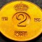 Moneda 2 ORE - SUEDIA, anul 1956 * cod 108