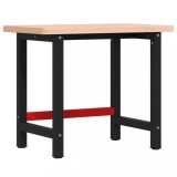 Cumpara ieftin Banc de lucru 100x60x83 cm lemn masiv fag, dreptunghiular