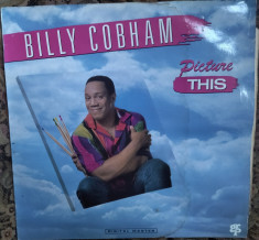 DISC LP JAZZ: BILLY COBHAM - PICTURE THIS (GRP, 1987) foto