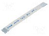 Banda FFC, 10 pini, lungime 50mm, seria FFC5-TIN, GCT - 05-10-A-0050-A-4-06-4-T