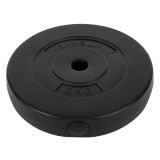 Cumpara ieftin Greutate pentru exercitii de tonifiere Liveup, 5 kg, diametru 25 cm