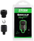 Conector Magnetic Rapid ZFISH Quick Clip Black, Filet Universal, Avertizor, Suport, Accesorii Pescuit