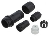 Conector Circular Mufă Mamă 10 PIN fără Contacte