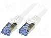 Cablu patch cord, Cat 6a, lungime 10m, S/FTP, LOGILINK - CQ3091S