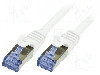 Cablu patch cord, Cat 6a, lungime 2m, S/FTP, LOGILINK - CQ3051S foto