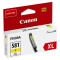 Cartus Cerneala Original Canon Yellow CLI-581XLY