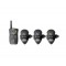 Set avertizori/senzori Delphin ROLER SHOCK, 3+1, cu vibratie, cu montare pe lanseta