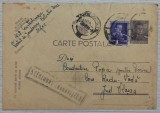 Carte postala circulata Cenzurat Targoviste 5, 1944, Fotografie