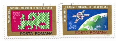 Romania (572) - Colaborarea Cultural - Economica Intereuropeana, 1974, serie obliterata foto