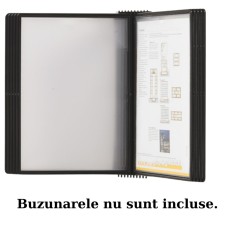 Display Perete (suport Pentru 10 Buzunare A4), Probeco-easymount - Antracit foto