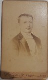 Cumpara ieftin Foto sec XIX CDV Virgil Broscărescu director Teatru CRAIOVA autor, istorie