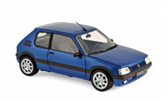 Macheta Auto Norev, Peugeot 205 GTi 1,9 1992 - Miami Albastru 1:18 foto