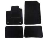 Set covorase auto mocheta velur Renault Twingo (N) 06.2007-11.2011, Twingo (N) 11.2011-11.2014, negru