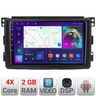 Navigatie Smart 2005-2010 A-SMART05 2+32 GB Android Waze USB Navigatie Internet Youtube Radio CarStore Technology foto