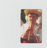 bnk card Cartele telefonice - Romania Romtelecom 2004 - Folk Music 1 - Col:RO-ROM-0240