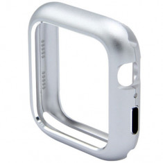 Carcasa magnetica de protectie iUni pentru Apple Watch 1/2/3/4/5/6, 42mm, Argintiu